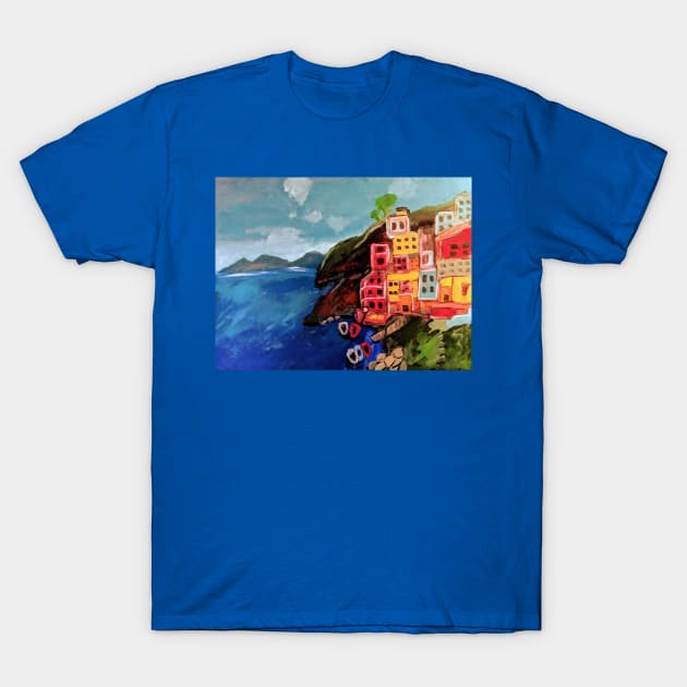 Amalfi, Italy T-Shirt by scoop16